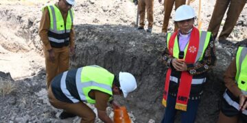 Gedung Kembar Serbaguna dan Rumah Dinas Kejari Kabupaten Kupang Mulai Dibangun di Oelamasi