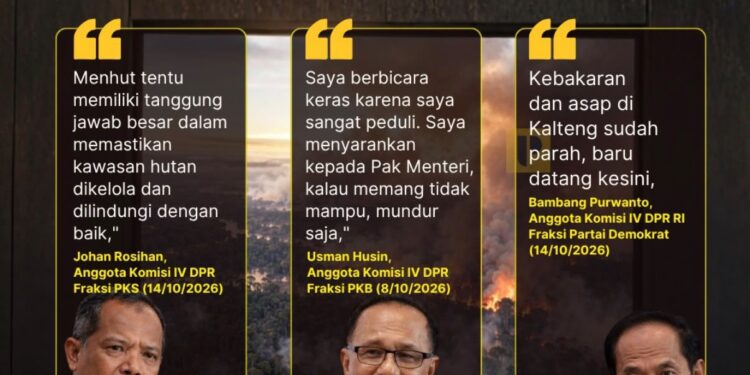 ​Karhutla Makin Meluas, Menteri Kehutanan Raja Juli Antoni Didesak Mundur​
