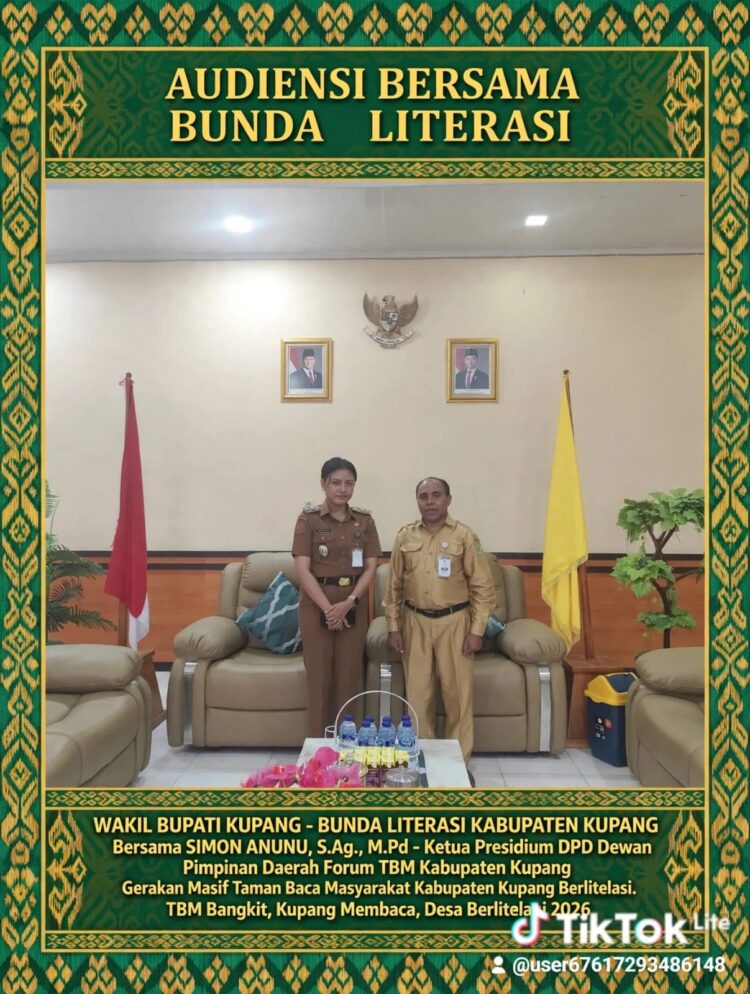 Nakhoda Baru Forum TBM Kabupaten Kupang Konsolidasi Lintas Sektor Dongkrak Minat Baca