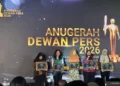 Dewan Pers dan KDM menyantuni keluarga dari peliput hilang saat erupsi Anak Krakatau