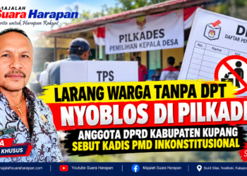Anggota DPRD Kupang Nilai Larangan Warga Tanpa DPT Nyoblos di Pilkades Inkonstitusional